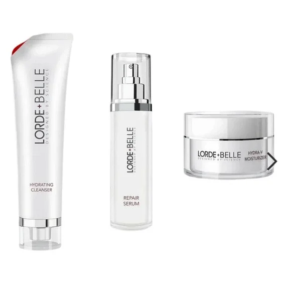 Lorde + Belle CC Skincare Regimen Beauty Product 3 in 1 Pack New with Box